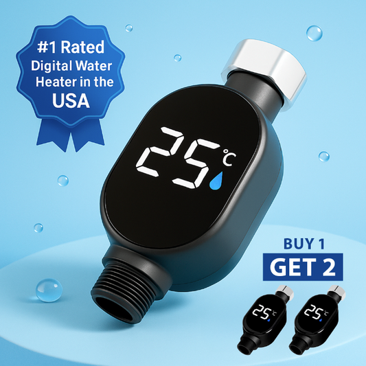 AquaHeat – Chauffe-eau numérique portable [1 ACHETEZ-EN 2 !]
