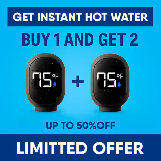 AquaHeat – Chauffe-eau numérique portable -30 % de réduction