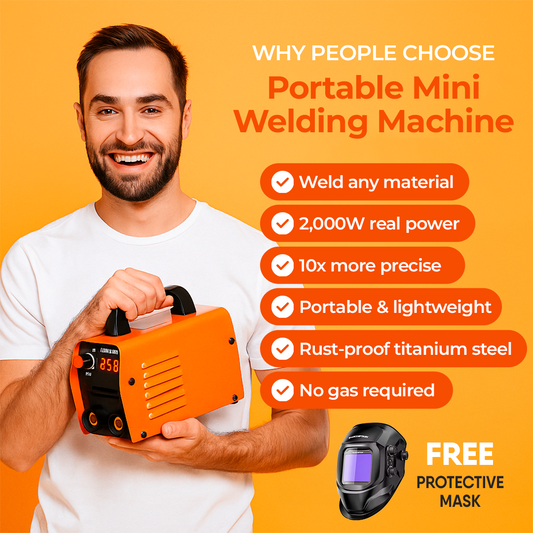 Mini-machine à souder TurboWeld + masque de protection GRATUIT